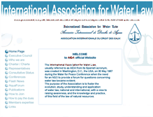 Tablet Screenshot of aida-waterlaw.org